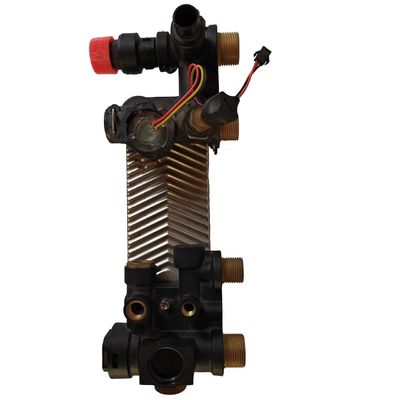 Permutador de calor da placa de Heater Parts Hydro Block Brazed da água do gás do cambiador da placa