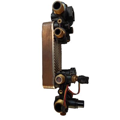 Permutador de calor da placa de Heater Parts Hydro Block Brazed da água do gás do cambiador da placa