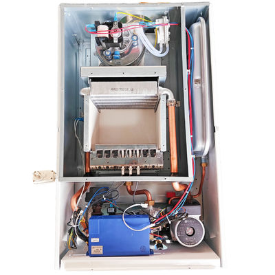 caldeira de gás fixada na parede Shell de aço inoxidável de 28kw 40kw
