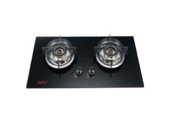 Painel de aço inoxidável dos fogões do queimador de gás do Kitchenware construído no fogão de gás