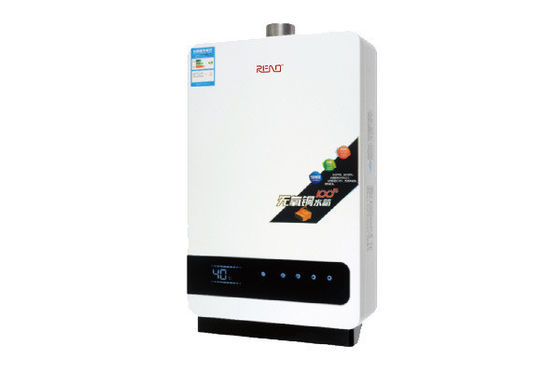 calefator de Hung Gas Boiler Stainless Steel Shell Wall Mounted Electric Water da parede 16L