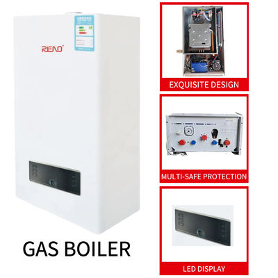 L1PB28-A (F4) 28Kw Shell Gas Boiler Casing Style de aço inoxidável fixada na parede