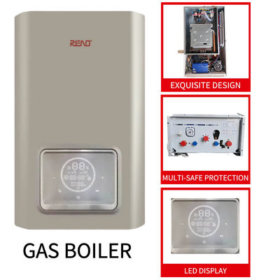 L1PB28-A (F4) 28Kw Shell Gas Boiler Casing Style de aço inoxidável fixada na parede