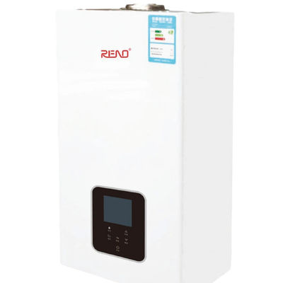 Casa Caldeira de gás de condensação montada na parede Aquecimento e banho de aço inoxidável 22-42kw