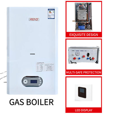 20-24KW Caldeira de gás de montagem de parede Economia de energia Caldeira de condensação pendurada de parede